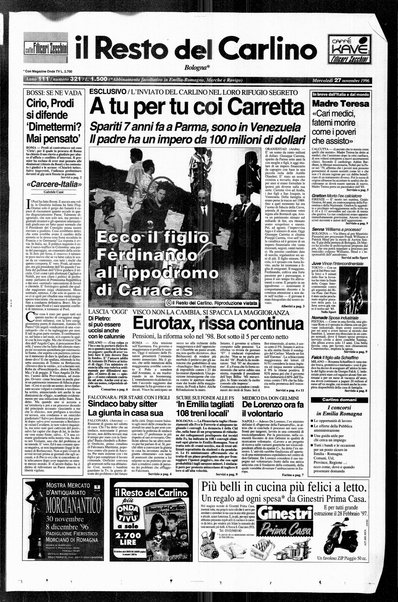 Il Resto del Carlino : giornale dell'Emilia